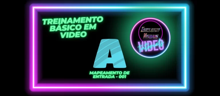 40 – Treinamento em Vídeo Resolume – 7.1 Mapeamento de Entrada – 001